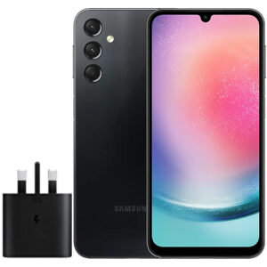 گوشی موبایل سامسونگ مدل Galaxy A24 4G دو سیم کارت ظرفیت 128 گیگابایت و رم 6 گیگابایت به همراه شارژر سامسونگ - ویتنام