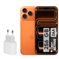 گوشی موبایل اپل مدل iPhone 17 Pro Max ZAA تک سیم کارت + eSim ظرفیت 256 گیگابایت و رم 12 گیگابایت - نات اکتیو  - به همراه شارژر 20 وات اپل
